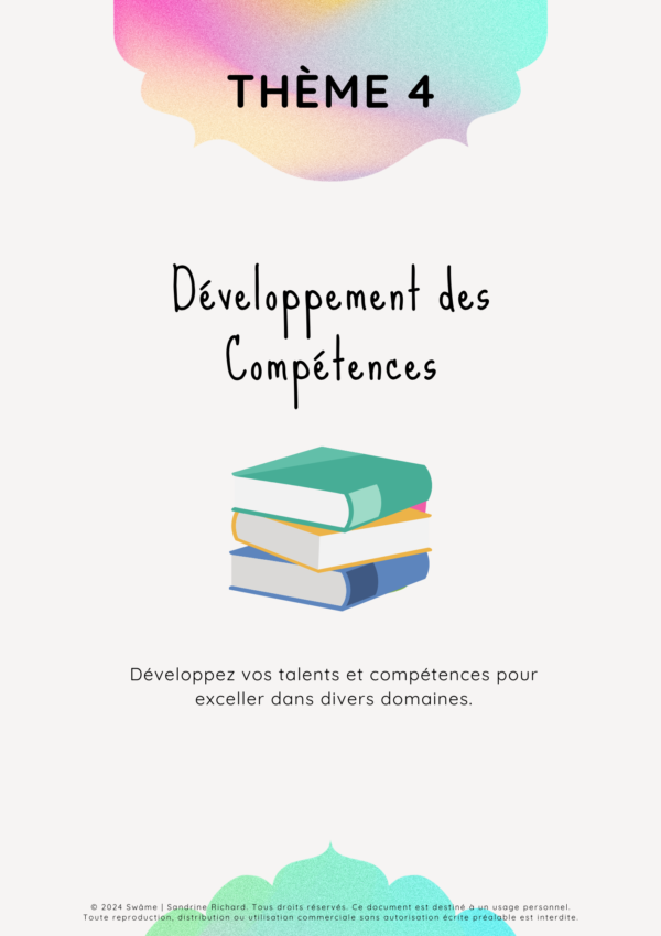 Guide pratique pour les multipotentiels - Theme 4