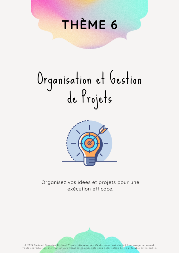 Guide pratique pour les multipotentiels - Theme 6